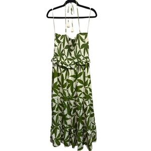 Lost‎ + Wander Green Halter Sundress Maxi NWOT Size M